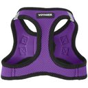 Best Pet Supplies Voyager Black Trim Mesh Dog Harness, Purple, Medium