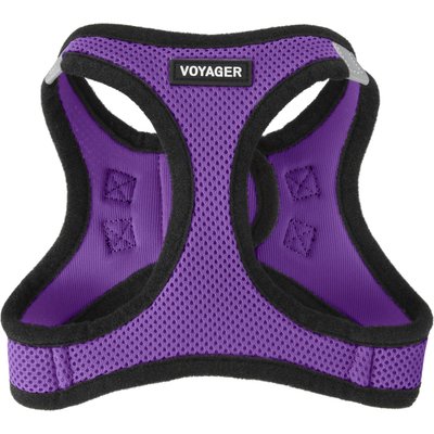 Best Pet Supplies Best Pet Supplies Voyager Black Trim Mesh Dog Harness, Purple, Small
