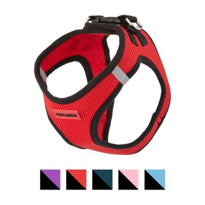 Show full view: Best Pet Supplies Voyager Black Trim Mesh Dog Harness, Red, Large slide 3 of 12
