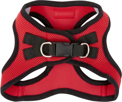 Show full view: Best Pet Supplies Voyager Black Trim Mesh Dog Harness, Red, Medium slide 3 of 13