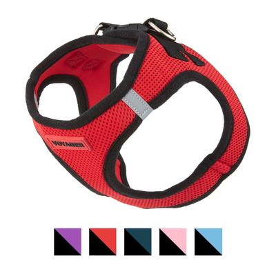 Show full view: Best Pet Supplies Voyager Black Trim Mesh Dog Harness, Red, Medium slide 4 of 13