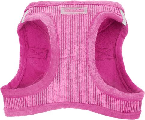 Show full view: Best Pet Supplies Voyager Corduroy Dog Harness, Fuchsia, Large slide 1 of 11
