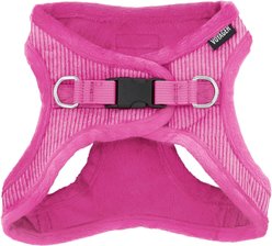 Best Pet Supplies Voyager Corduroy Dog Harness, Fuchsia, Large slide 2 of 9
