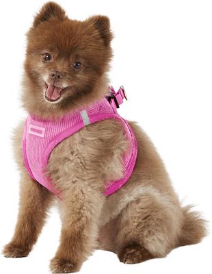 Show full view: Best Pet Supplies Voyager Corduroy Dog Harness, Fuchsia, Large slide 5 of 11