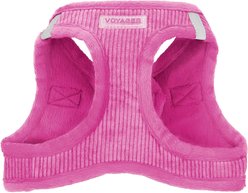 Best Pet Supplies Voyager Corduroy Dog Harness, Fuchsia, Medium