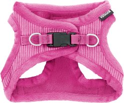 Best Pet Supplies Voyager Corduroy Dog Harness, Fuchsia, Small slide 2 of 9
