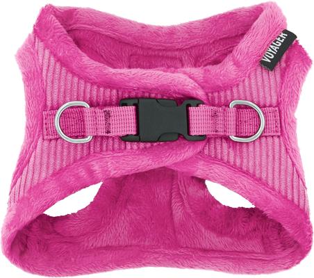 Show full view: Best Pet Supplies Voyager Corduroy Dog Harness, Fuchsia, X-Small slide 2 of 11