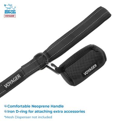 Show full view: Best Pet Supplies Voyager Dual Attachment Outdoor Dog Harness & Leash Bundle, Black, Small slide 5 of 7