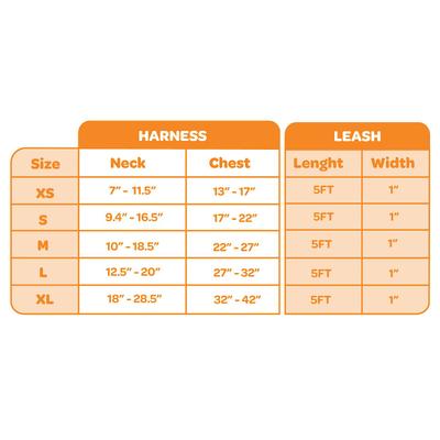 Show full view: Best Pet Supplies Voyager Dual Attachment Outdoor Dog Harness & Leash Bundle, Red, Large slide 6 of 7