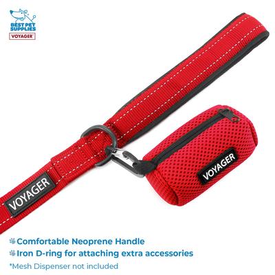 Show full view: Best Pet Supplies Voyager Dual Attachment Outdoor Dog Harness & Leash Bundle, Red, Small slide 6 of 8