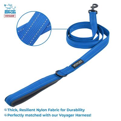 Show full view: Best Pet Supplies Voyager Dual Attachment Outdoor Dog Harness & Leash Bundle, Royal Blue, X-Small slide 3 of 6