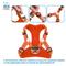 Show in main carousel: Best Pet Supplies Voyager Fully Adjustable Step-in Mesh Dog Harness, Orange, Medium slide 3 of 5