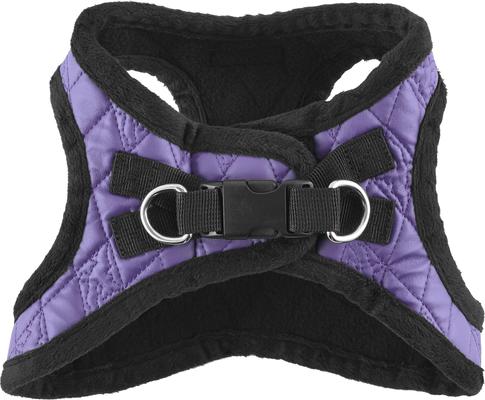 Show full view: Best Pet Supplies Voyager Padded Faux Leather Dog Harness, Purple, Large slide 2 of 11
