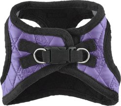 Best Pet Supplies Voyager Padded Faux Leather Dog Harness, Purple, Small slide 2 of 9