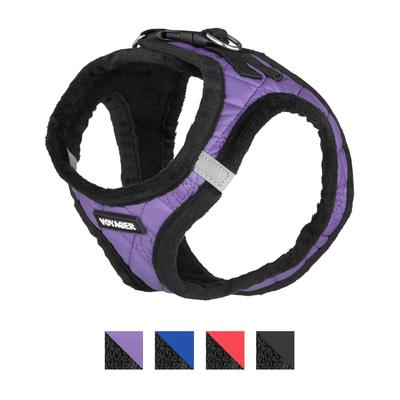 Show full view: Best Pet Supplies Voyager Padded Faux Leather Dog Harness, Purple, Small slide 3 of 11