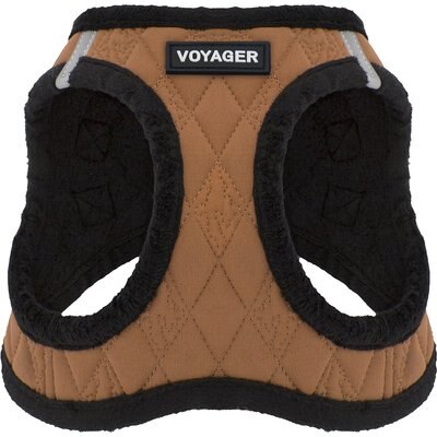 Best Pet Supplies Best Pet Supplies Voyager Padded Fleece Dog Harness, Beige, Medium