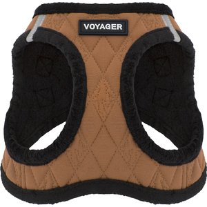 Best Pet Supplies Voyager Padded Fleece Dog Harness, Beige, X-Small