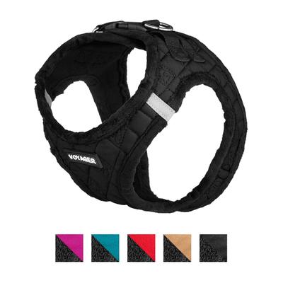 Show full view: Best Pet Supplies Voyager Padded Fleece Dog Harness, Black, Large slide 3 of 11