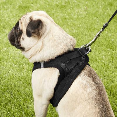 Show full view: Best Pet Supplies Voyager Padded Fleece Dog Harness, Black, Large slide 8 of 11