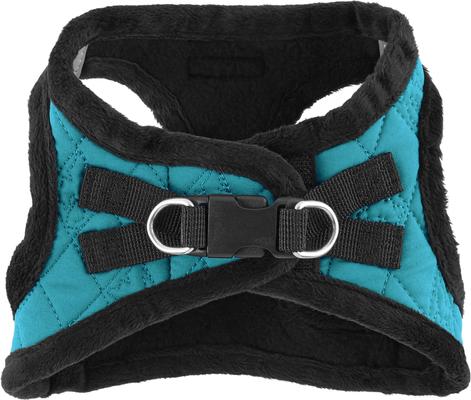 Show full view: Best Pet Supplies Voyager Padded Fleece Dog Harness, Turquoise, Small slide 3 of 12
