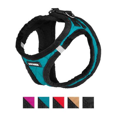 Show full view: Best Pet Supplies Voyager Padded Fleece Dog Harness, Turquoise, Small slide 4 of 12