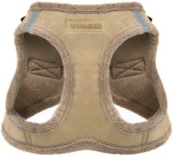 Best Pet Supplies Voyager Plush Suede Dog Harness, Latte, Medium