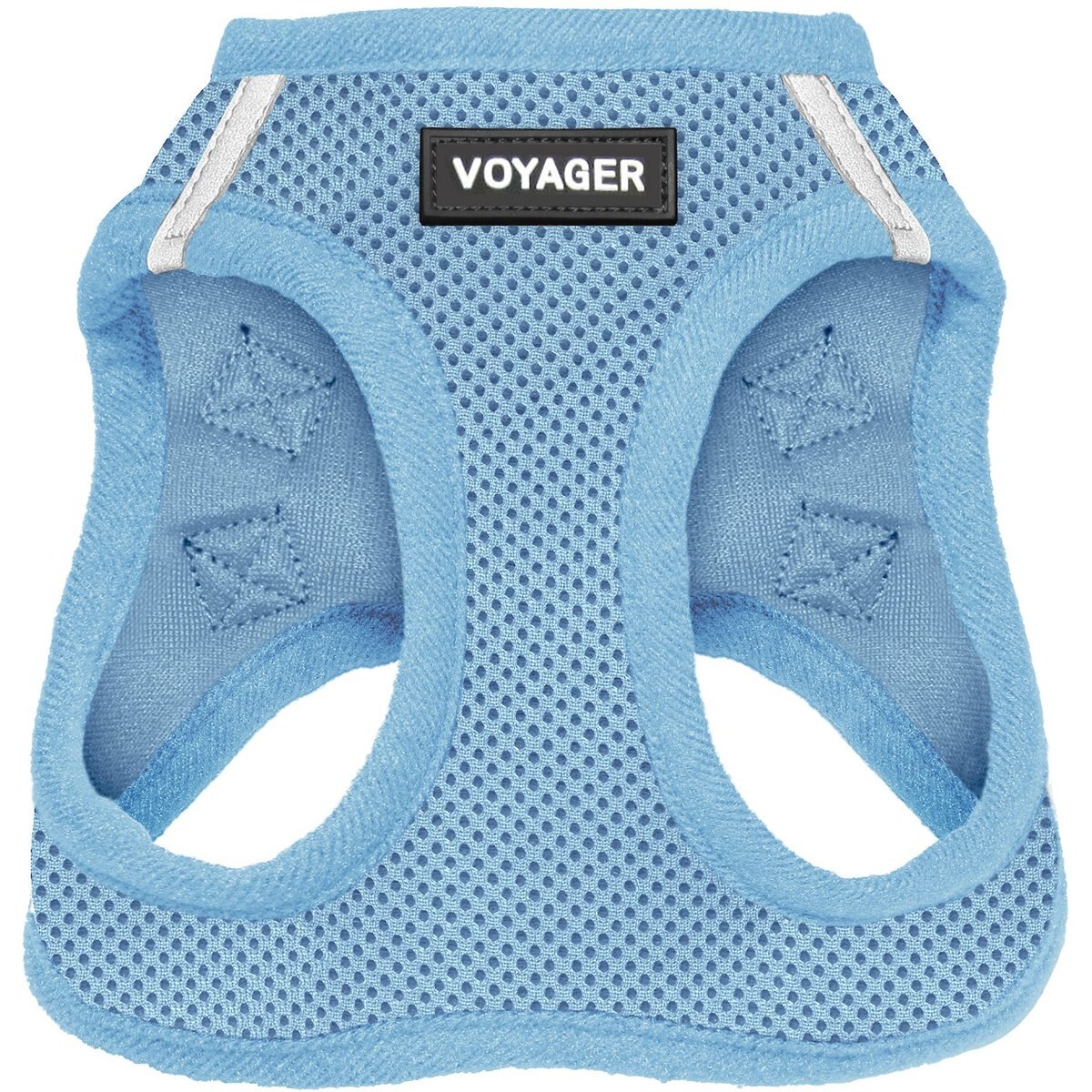 Best Pet Supplies Voyager Step-in Air Dog Harness, Baby Blue with Matching Trim, Small
