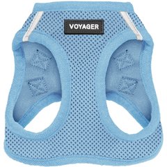 Best Pet Supplies Voyager Step-in Air Dog Harness, Baby Blue with Matching Trim, Small