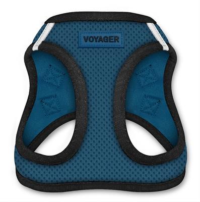 Show full view: Best Pet Supplies Voyager Step-in Air Dog Harness, Blue Base, XXX-Small slide 2 of 6