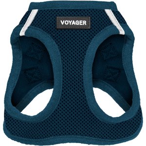 Best Pet Supplies Voyager Step-in Air Dog Harness, Blue with Matching Trim, Large