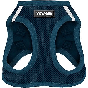 Best Pet Supplies Voyager Step-in Air Dog Harness, Blue with Matching Trim, Medium