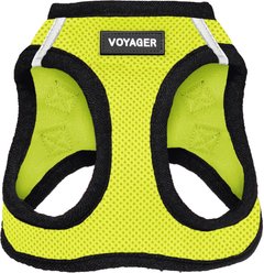 Best Pet Supplies Voyager Step-in Air Dog Harness, Lime Green Base, Large