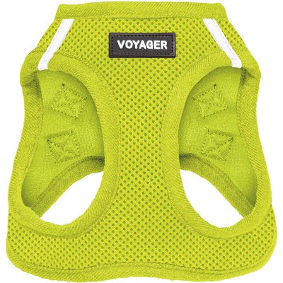 Best Pet Supplies Best Pet Supplies Voyager Step-in Air Dog Harness, Lime Green with Matching Trim, Large