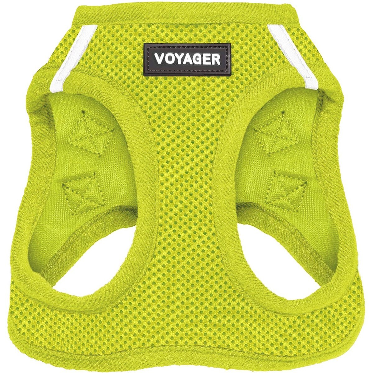 Best Pet Supplies Voyager Step-in Air Dog Harness, Lime Green with Matching Trim, X-Large