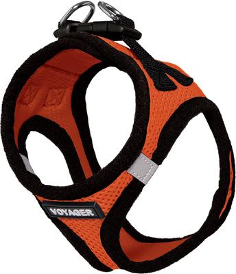 Show full view: Best Pet Supplies Voyager Step-in Air Dog Harness, Orange Base, Small slide 3 of 5