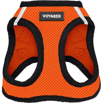 Best Pet Supplies Best Pet Supplies Voyager Step-in Air Dog Harness, Orange Base, X-Large