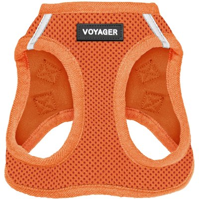 Best Pet Supplies Best Pet Supplies Voyager Step-in Air Dog Harness, Orange with Matching Trim, Large