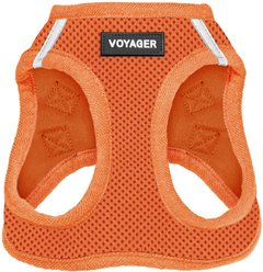 Best Pet Supplies Voyager Step-in Air Dog Harness, Orange with Matching Trim, X-Small