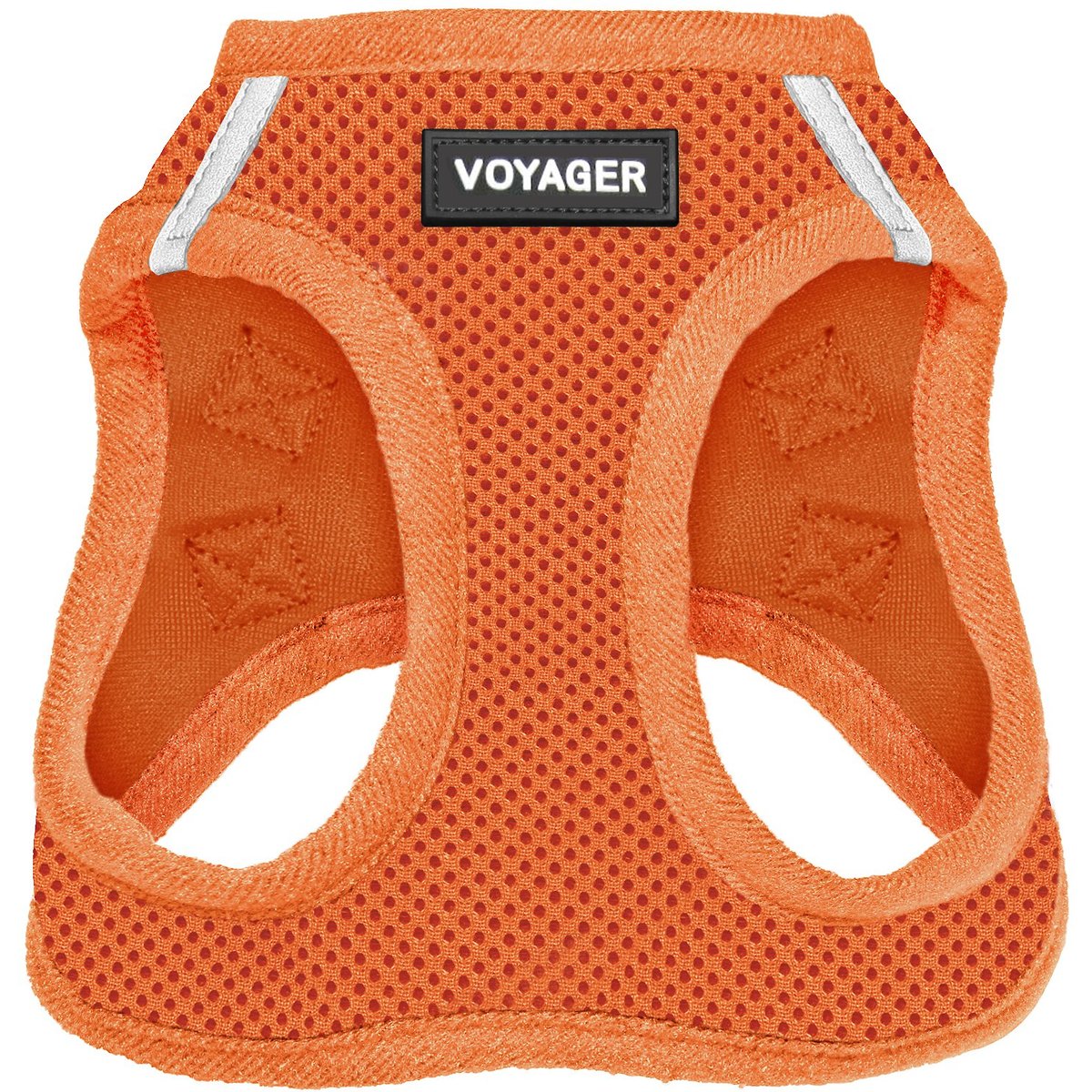 Best Pet Supplies Voyager Step-in Air Dog Harness, Orange with Matching Trim, X-Small