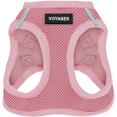 Best Pet Supplies Best Pet Supplies Voyager Step-in Air Dog Harness, Pink with Matching Trim, Large