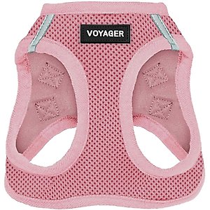 Best Pet Supplies Voyager Step-in Air Dog Harness, Pink with Matching Trim, Small
