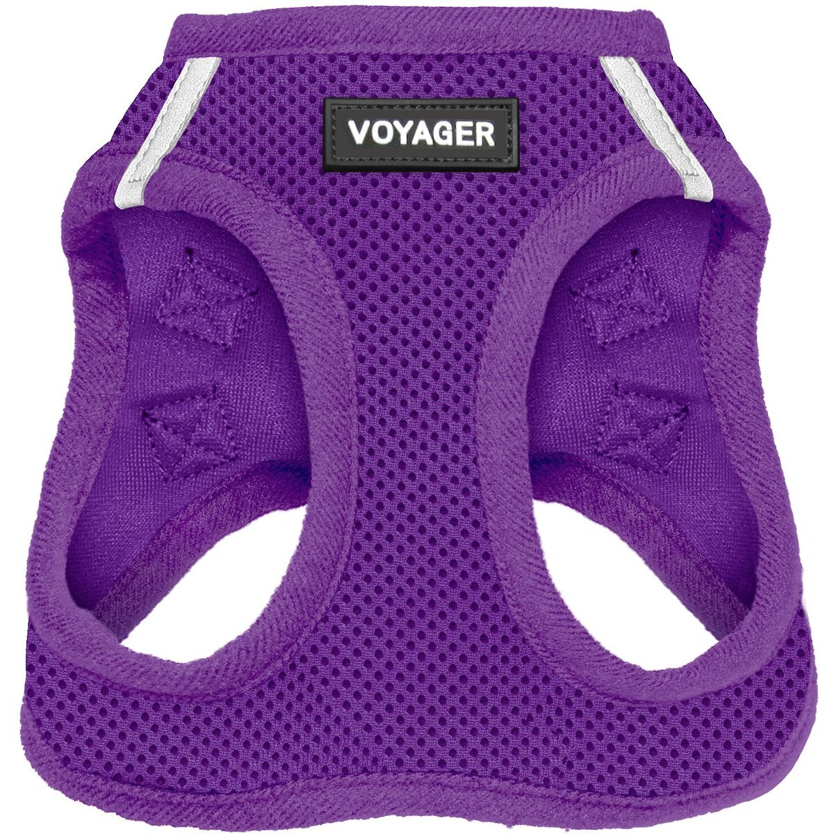 Best Pet Supplies Voyager Step-in Air Dog Harness, Purple with Matching Trim, Medium