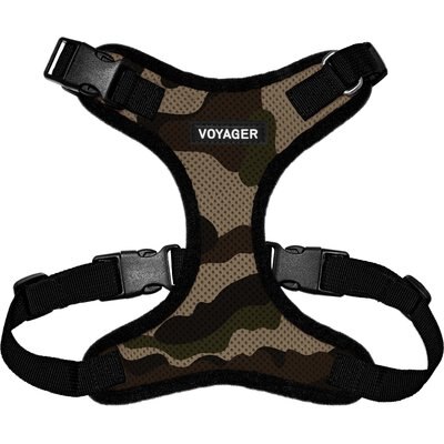 Best Pet Supplies Best Pet Supplies Voyager Step-in Lock Dog Harness, Army Base, Small