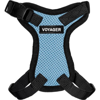 Best Pet Supplies Best Pet Supplies Voyager Step-in Lock Dog Harness, Baby Blue Base, X-Small