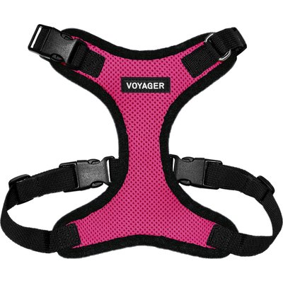 Best Pet Supplies Best Pet Supplies Voyager Step-in Lock Dog Harness, Fuchsia, Large