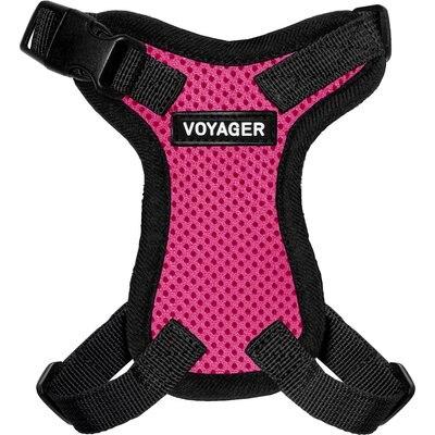 Best Pet Supplies Best Pet Supplies Voyager Step-in Lock Dog Harness, Fuchsia, XXX-Small