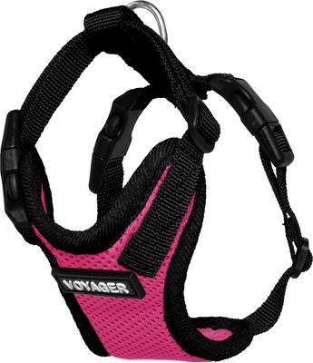 Show full view: Best Pet Supplies Voyager Step-in Lock Dog Harness, Fuchsia, XXX-Small slide 3 of 5