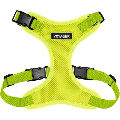 Best Pet Supplies Best Pet Supplies Voyager Step-in Lock Dog Harness, Lime Green with Matching Trim, Large