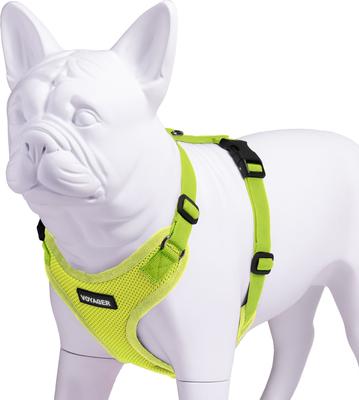 Show full view: Best Pet Supplies Voyager Step-in Lock Dog Harness, Lime Green with Matching Trim, Medium slide 4 of 6