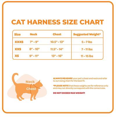 Show full view: Best Pet Supplies Voyager Step-in Lock Dog Harness, Orange with Matching Trim, XX-Small slide 5 of 6